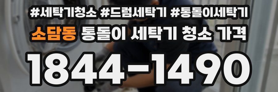 소담동 통돌이 세탁기 청소 가격