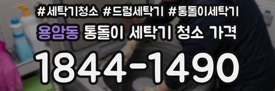용암동 통돌이 세탁기 청소 가격