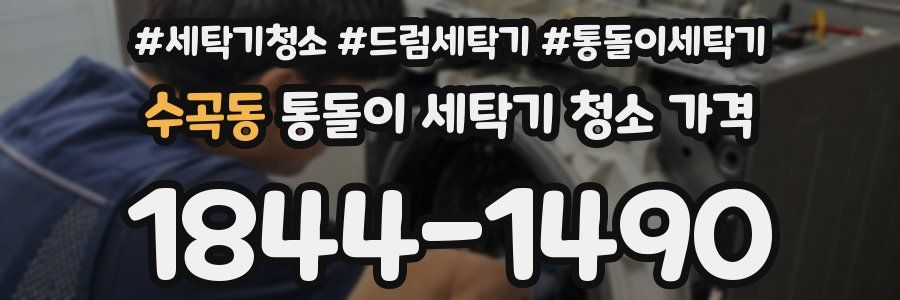 수곡동 통돌이 세탁기 청소 가격