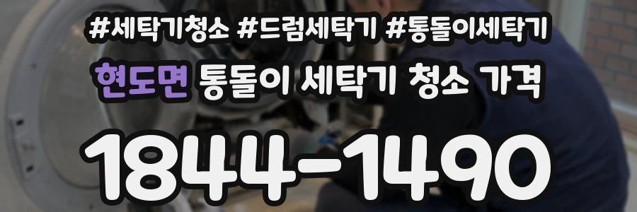현도면 통돌이 세탁기 청소 가격