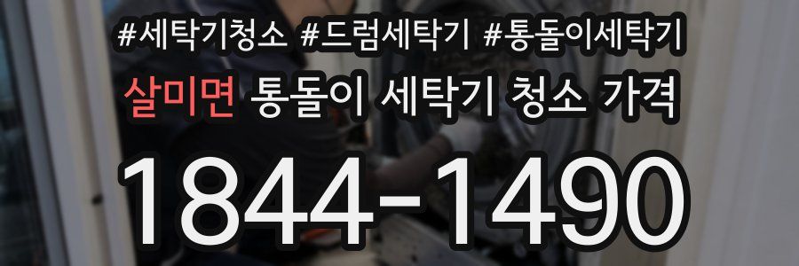 살미면 통돌이 세탁기 청소 가격