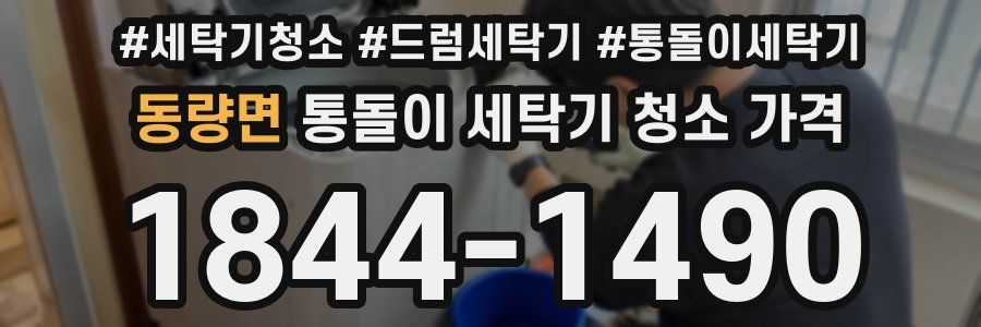 동량면 통돌이 세탁기 청소 가격