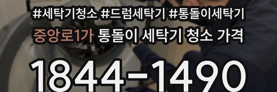 중앙로1가 통돌이 세탁기 청소 가격