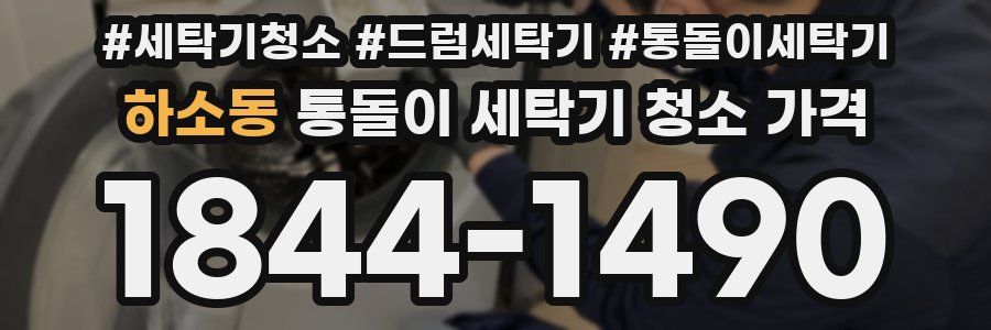 하소동 통돌이 세탁기 청소 가격