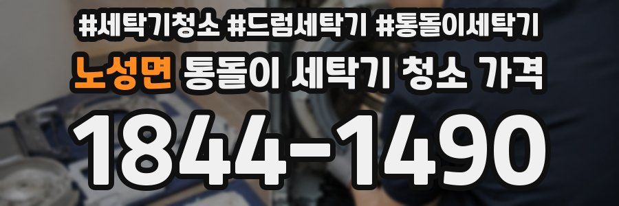 노성면 통돌이 세탁기 청소 가격