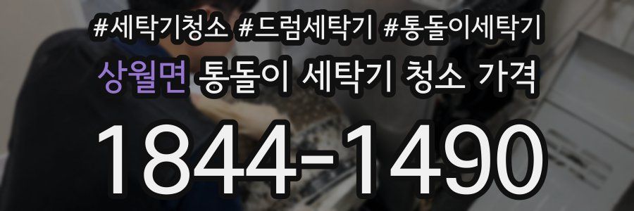 상월면 통돌이 세탁기 청소 가격