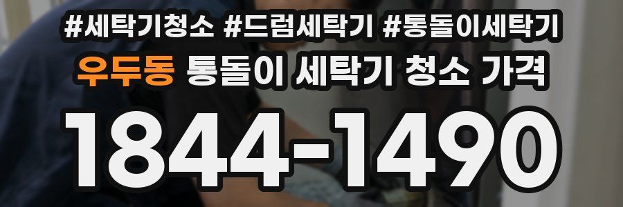 우두동 통돌이 세탁기 청소 가격