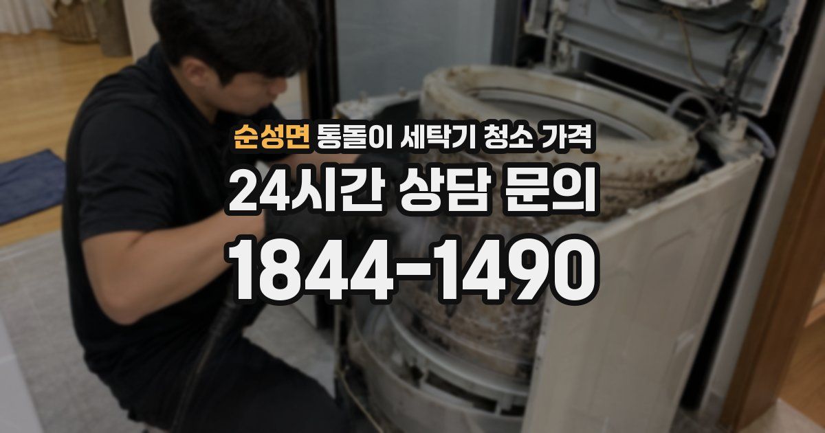 순성면 통돌이 세탁기 청소 가격