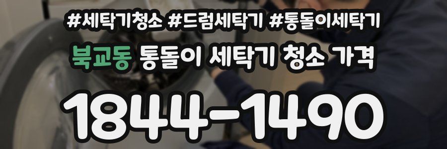북교동 통돌이 세탁기 청소 가격