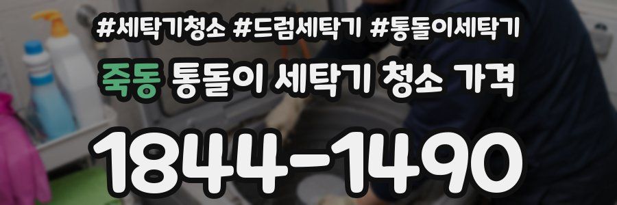 죽동 통돌이 세탁기 청소 가격