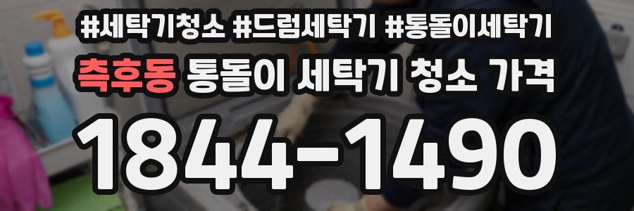 측후동 통돌이 세탁기 청소 가격