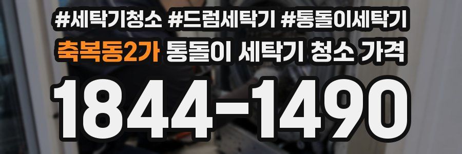 축복동2가 통돌이 세탁기 청소 가격