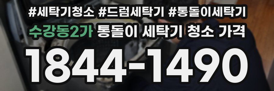 수강동2가 통돌이 세탁기 청소 가격