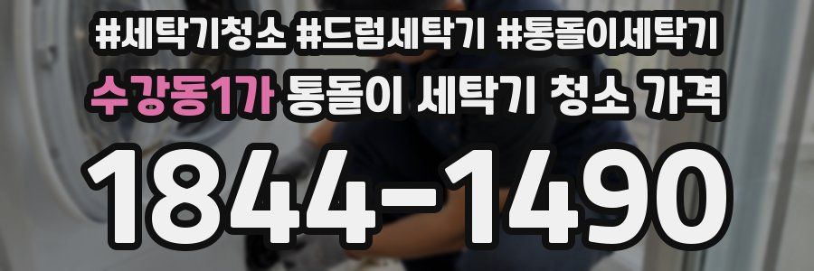 수강동1가 통돌이 세탁기 청소 가격