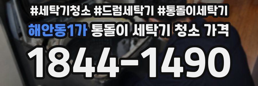 해안동1가 통돌이 세탁기 청소 가격