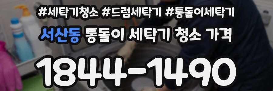 서산동 통돌이 세탁기 청소 가격