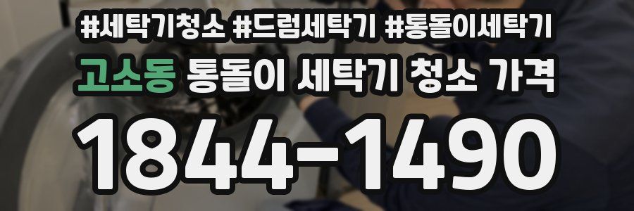 고소동 통돌이 세탁기 청소 가격
