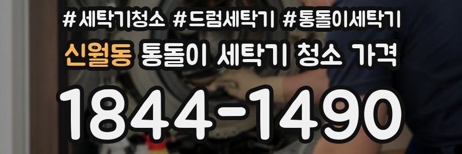 신월동 통돌이 세탁기 청소 가격