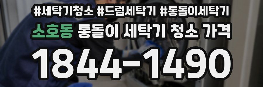 소호동 통돌이 세탁기 청소 가격