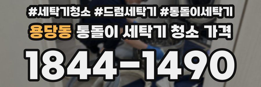 용당동 통돌이 세탁기 청소 가격