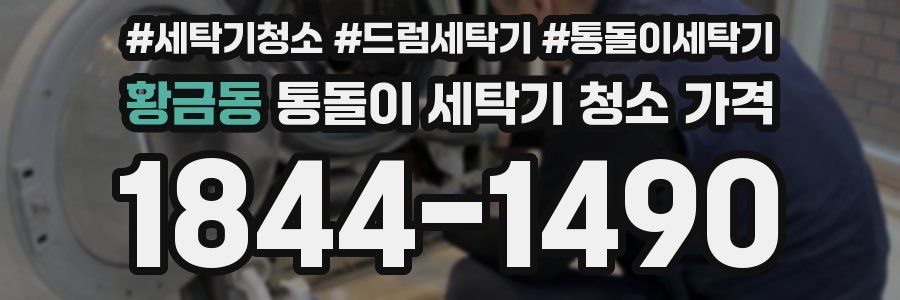 황금동 통돌이 세탁기 청소 가격