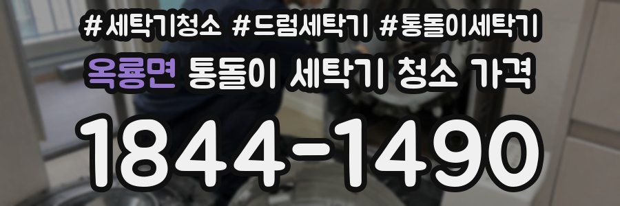 옥룡면 통돌이 세탁기 청소 가격