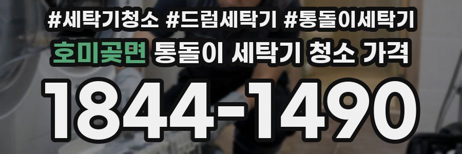 호미곶면 통돌이 세탁기 청소 가격