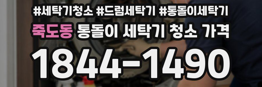 죽도동 통돌이 세탁기 청소 가격
