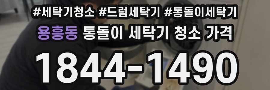 용흥동 통돌이 세탁기 청소 가격