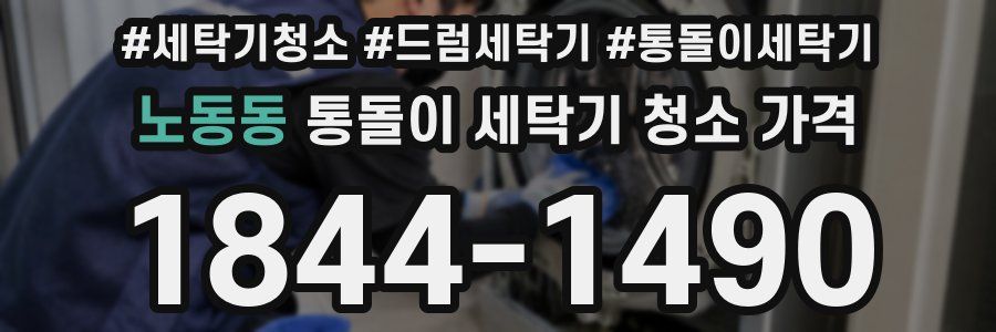 노동동 통돌이 세탁기 청소 가격