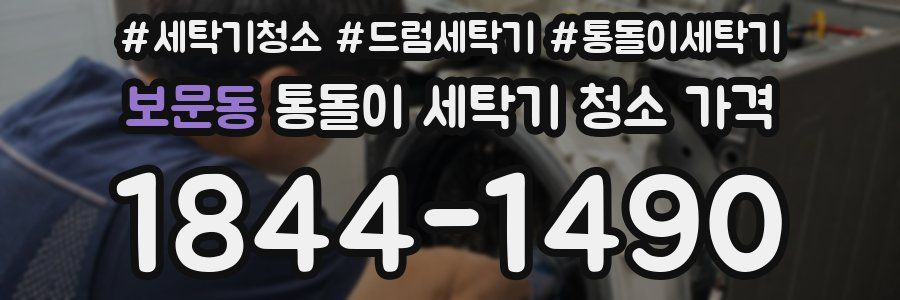 보문동 통돌이 세탁기 청소 가격