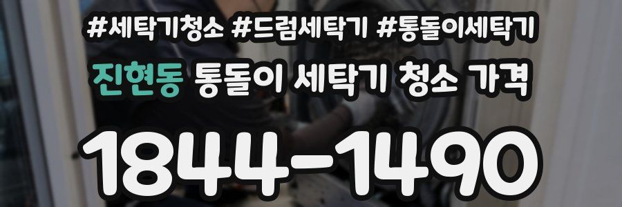 진현동 통돌이 세탁기 청소 가격