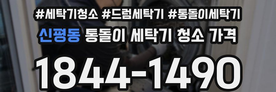 신평동 통돌이 세탁기 청소 가격