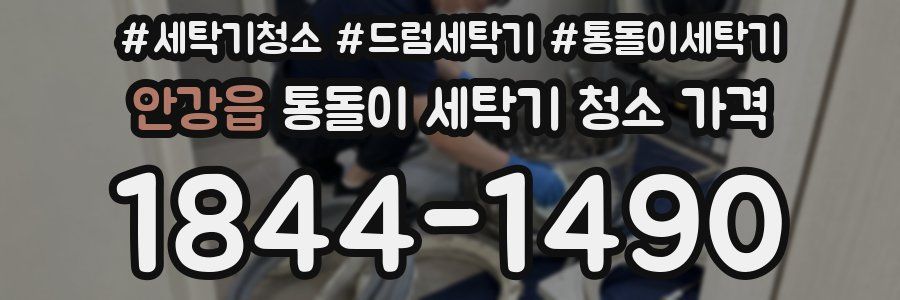 안강읍 통돌이 세탁기 청소 가격
