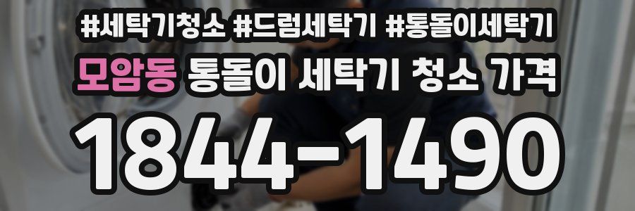 모암동 통돌이 세탁기 청소 가격