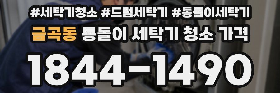 금곡동 통돌이 세탁기 청소 가격
