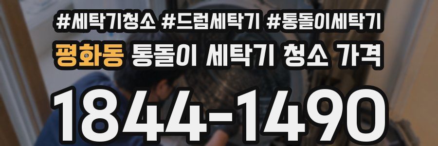 평화동 통돌이 세탁기 청소 가격