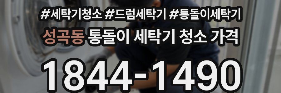 성곡동 통돌이 세탁기 청소 가격