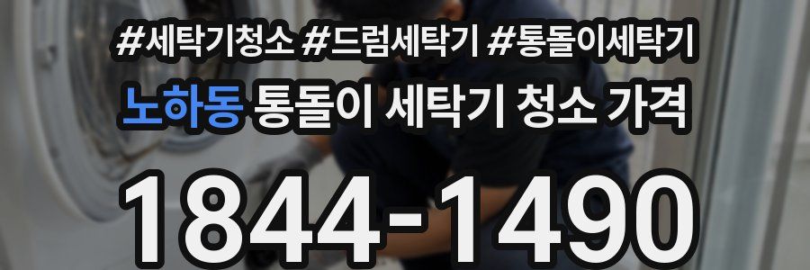 노하동 통돌이 세탁기 청소 가격