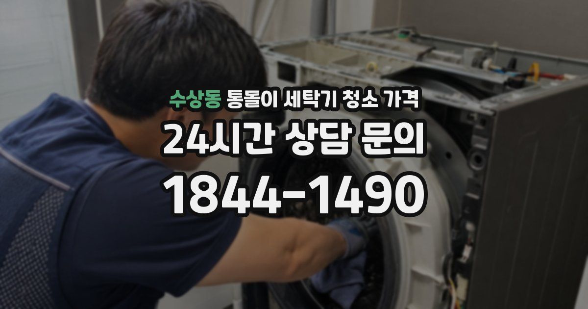 수상동 통돌이 세탁기 청소 가격