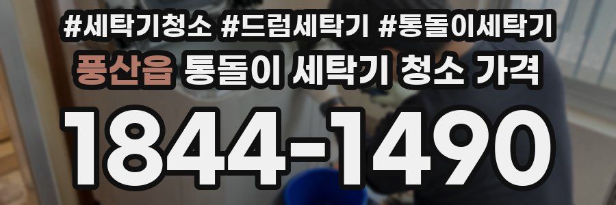 풍산읍 통돌이 세탁기 청소 가격