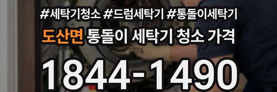 도산면 통돌이 세탁기 청소 가격