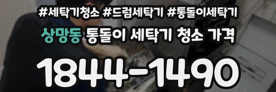 상망동 통돌이 세탁기 청소 가격