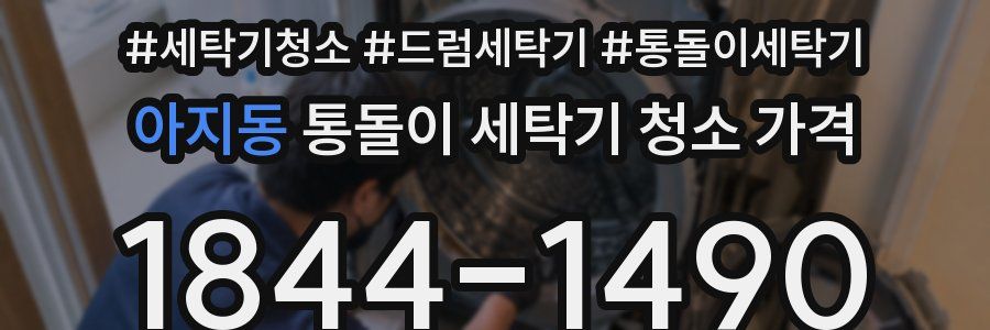 아지동 통돌이 세탁기 청소 가격