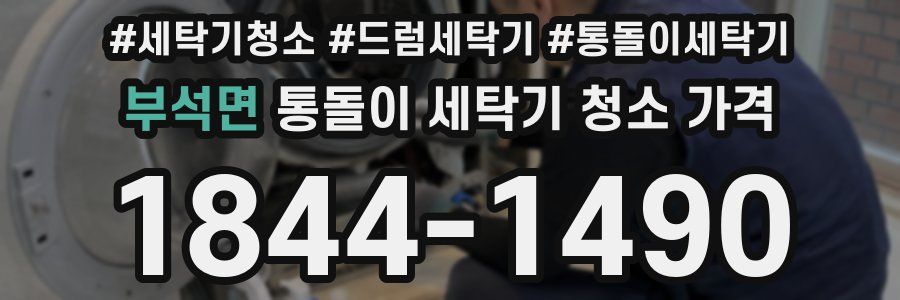 부석면 통돌이 세탁기 청소 가격