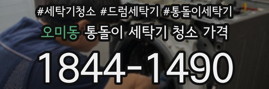 오미동 통돌이 세탁기 청소 가격