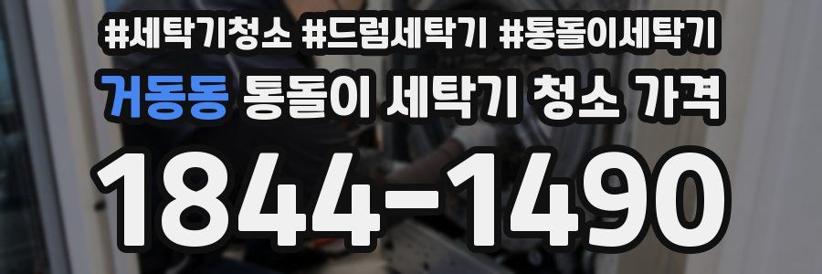 거동동 통돌이 세탁기 청소 가격
