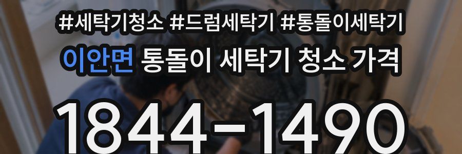 이안면 통돌이 세탁기 청소 가격