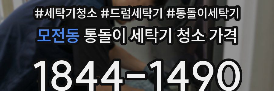 모전동 통돌이 세탁기 청소 가격