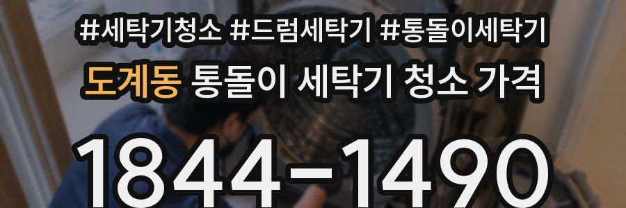 도계동 통돌이 세탁기 청소 가격
